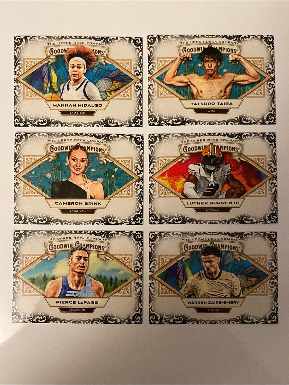 2025 Goodwin Champions Glossy Black Lot (6 Cards)